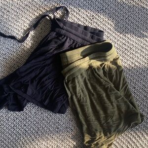 Worn once like new women’s bamboo pajama shorts